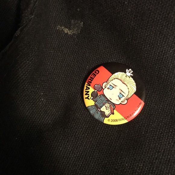 Hetalia ‘Make Pasta Not War’ Anime Messenger Bag - Picture 3 of 4